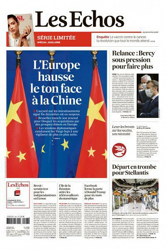 Les Echos du Jeudi 6 Mai 2021