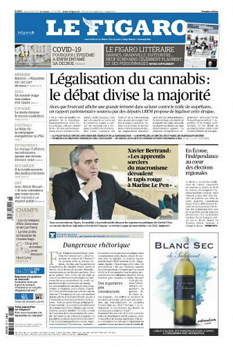 Le Figaro du Jeudi 6 Mai 2021
