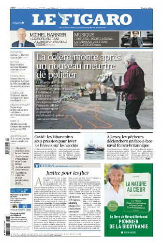 Le Figaro du Vendredi 7 Mai 2021
