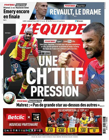L’equipe du Vendredi 7 Mai 2021