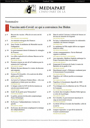 Mediapart Du Vendredi 7 Mai 2021