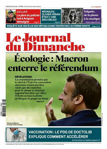 Le Journal du Dimanche - 9 Mai 2021
