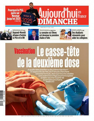 Aujourd’hui en France - 9 Mai 2021