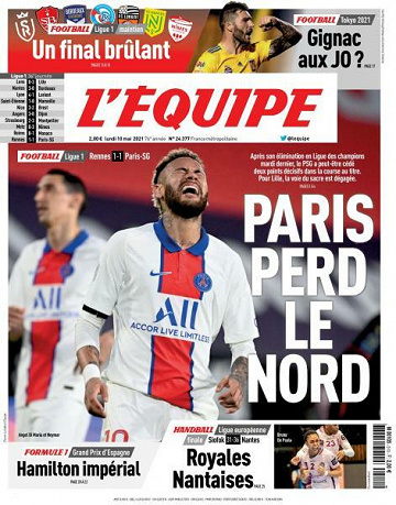 L’equipe du Lundi 10 Mai 2021