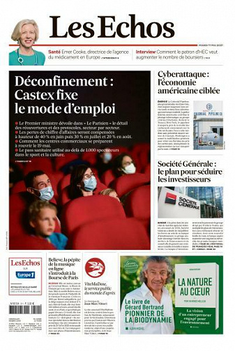 Les Echos du Mardi 11 Mai 2021