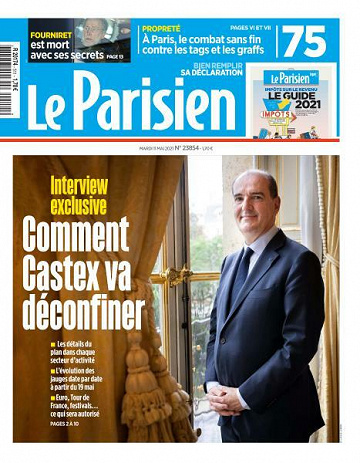 Le Parisien du Mardi 11 Mai 2021