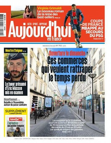 Aujourd’hui en France - 12 Mai 2021