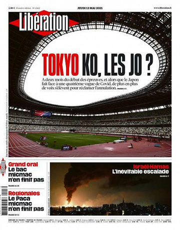 Libération du Jeudi 13 Mai 2021
