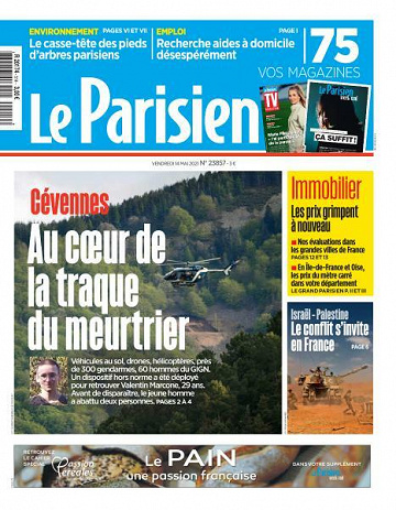 Le Parisien du Vendredi 14 Mai 2021