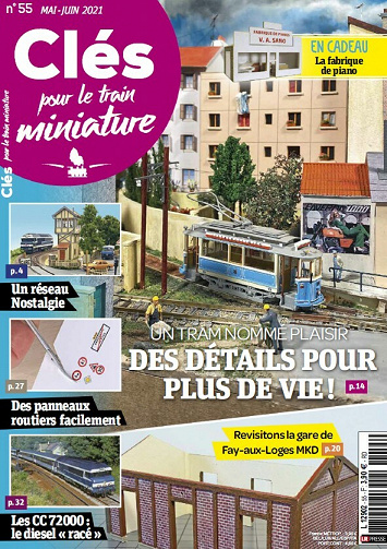 Clés pour le train miniature N°55 - Mai-Juin 2021
