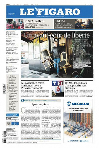 Le Figaro du Mercredi 19 Mai 2021