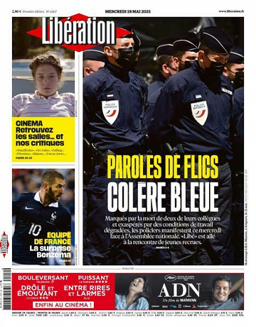 Libération du Mercredi 19 Mai 2021