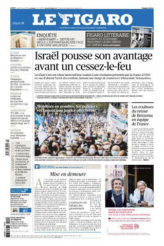 Le Figaro du Jeudi 20 Mai 2021