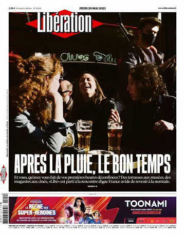 Libération du Jeudi 20 Mai 2021