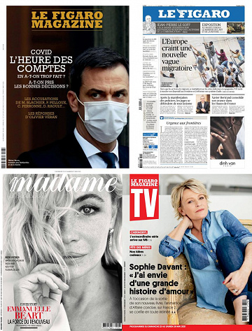 Pack Le Figaro et ses 3 suppléments - Vendredi 21 Mai 2021