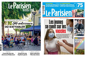Pack Le Parisien + Le Parisien Week-End - 21 Mai 2021