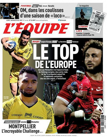 L’equipe du Samedi 22 Mai 2021