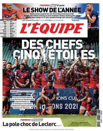 L’equipe du Dimanche 23 Mai 2021