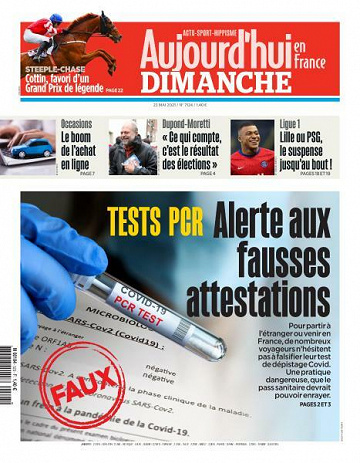 Aujourd’hui en France - 23 Mai 2021