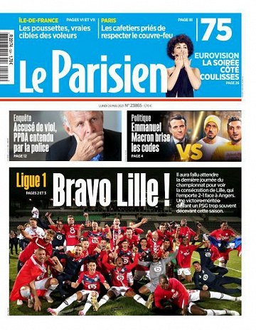 Le Parisien du Lundi 24 Mai 2021