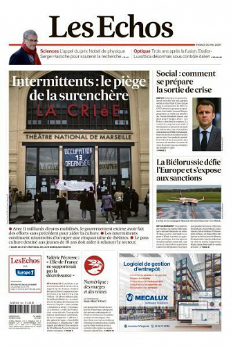 Les Echos du Mardi 25 Mai 2021
