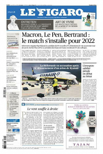 Le Figaro du Mardi 25 Mai 2021