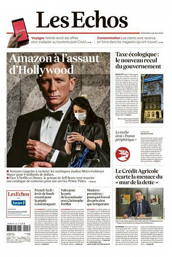 Les Echos du Mercredi 26 Mai 2021