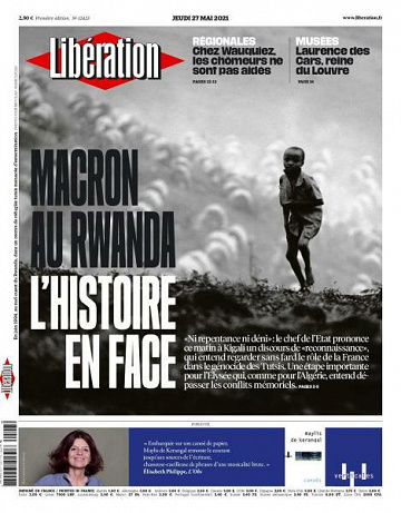 Libération du Jeudi 27 Mai 2021