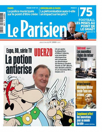 Le Parisien du Jeudi 27 Mai 2021