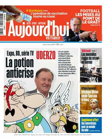 Aujourd’hui en France - 27 Mai 2021