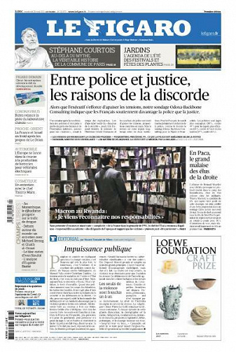 Le Figaro du Vendredi 28 Mai 2021