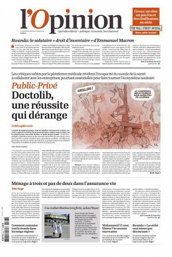 L’Opinion - 28-29 Mai 2021