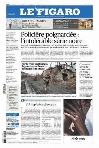 Le Figaro du Samedi 29 Mai 2021