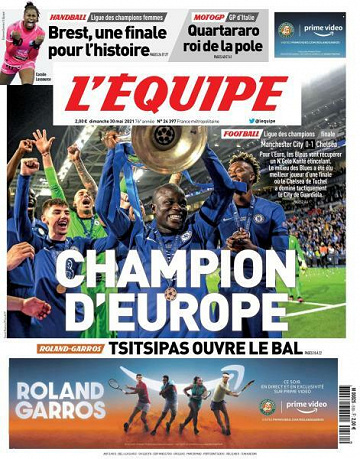 L’equipe du Dimanche 30 Mai 2021