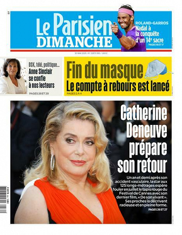 Le Parisien du Dimanche 30 Mai 2021