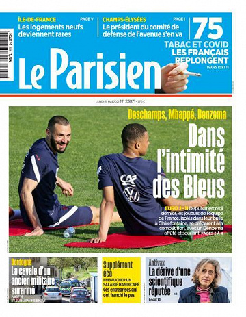 Le Parisien du Lundi 31 Mai 2021
