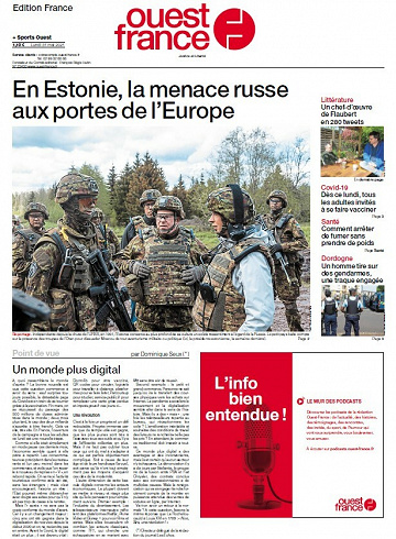Ouest France - Lundi 31 Mai 2021