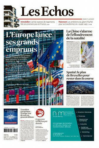 Les Echos du Mardi 1er Juin 2021