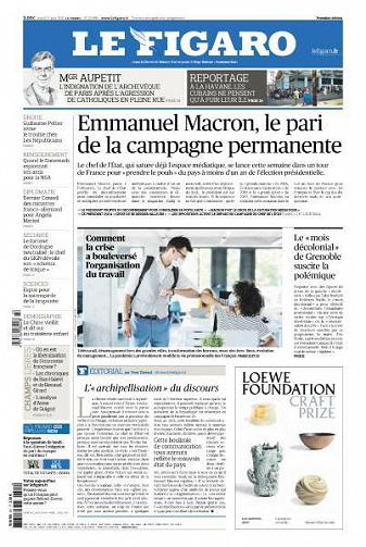 Le Figaro du Mardi 1er Juin 2021
