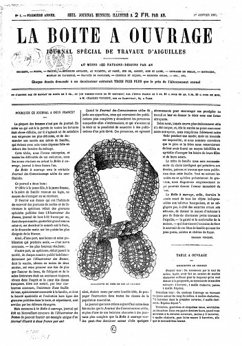 La Boîte à Ouvrage N°1 à 60 - Janvier 1863 - Décembre 1867