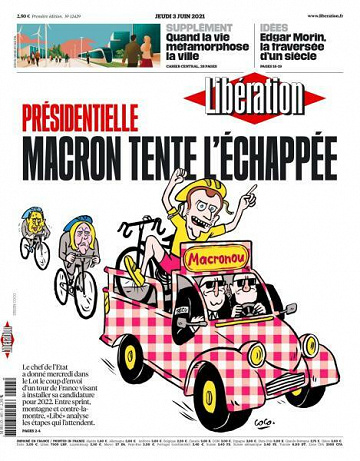 Libération du Jeudi 3 Juin 2021