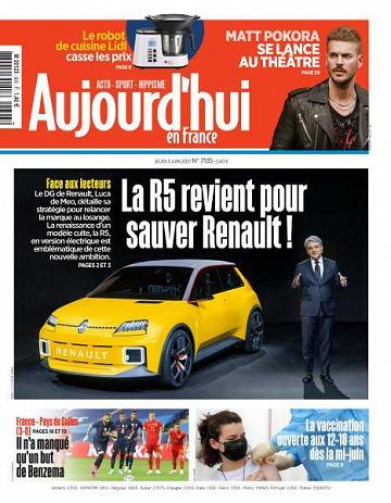 Aujourd’hui en France - 3 Juin 2021