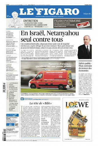 Le Figaro du Vendredi 4 Juin 2021