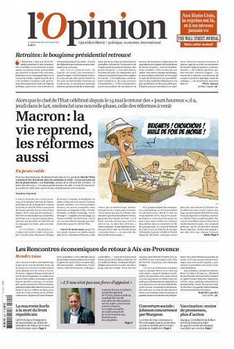 L’Opinion - 4-5 Juin 2021