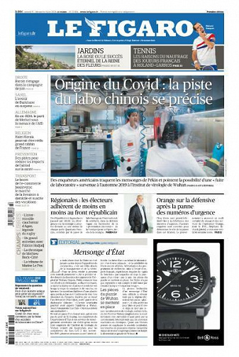 Le Figaro du Samedi 5 Juin 2021