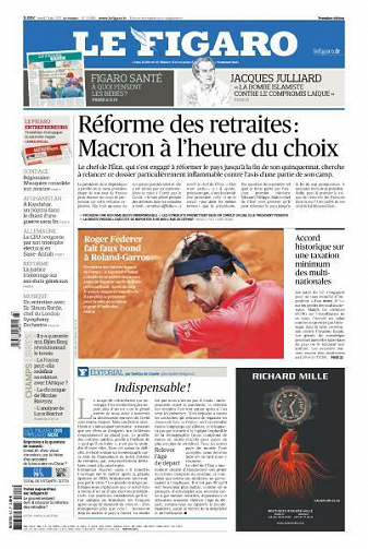 Le Figaro du Lundi 7 Juin 2021