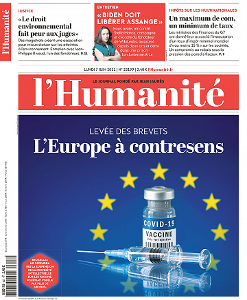 L'Humanité Du Lundi 07 Juin 2021