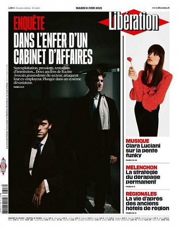 Libération du Mardi 8 Juin 2021