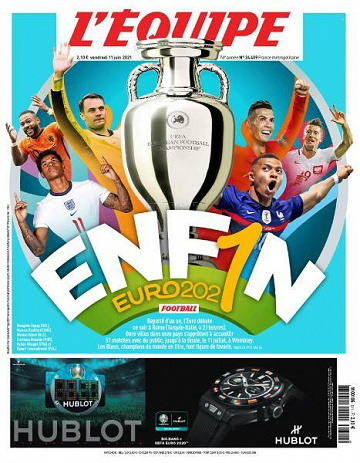 L’equipe du Vendredi 11 Juin 2021