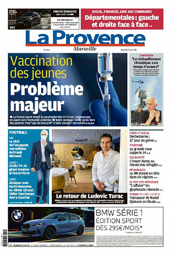 La Provence Marseille - 12 Juin 2021